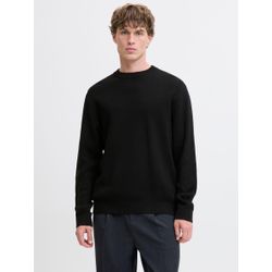 Jack&Jones Jprblamilano Stitch Knit Crew Neck, Black - Bild 7