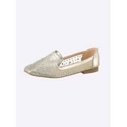 Heine Unisex Goldfarben-Silberfarben Slipper - Bild 4