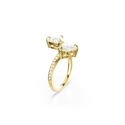 Swarovski - Mesmera Offener Ring - Accessories - Damen - Gelb - 50 Mm - Image 5