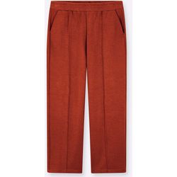 Sheego Damen Rostrot Jerseyhose - Bild 3