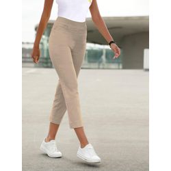 Sheego Damen Beige 7/8-Jeans - Bild 4
