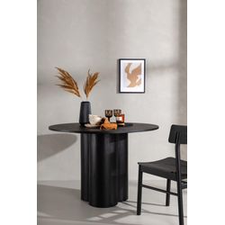 Venture Home Schwarz Esstisch, Esstisch Olivia (110 X 75 Cm) - Image 4