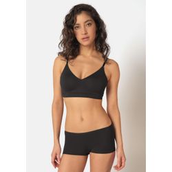VAN GRAAF Skiny Damen Schwarz Soft-Bh Baumwolle Größe 42 - Bild 5