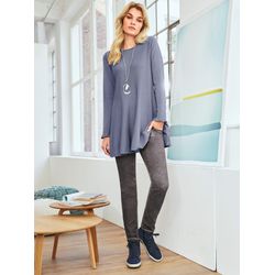 Taubenblau Longpullover - Bild 2