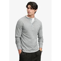 Superdry Herren Grau Für M6010974a Es Slub-Waffel-Shirt (Xl), Lässig, Baumwolle, Langarm - Bild 3