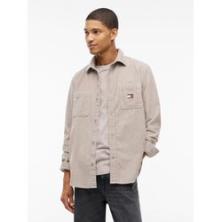 Tommy Jeans (Pvh Group) - Tjm Rlx Corduroy Shirt Ext Limestone Dust - Gr. - L - Bild 5