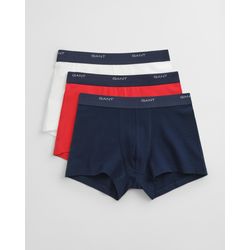 Gant Herren Trunk "Core Trunk 3-Pack", Gr. Xxl, 3 Stk., Bunt (Multicolor), Jersey, Obermaterial: 95% Baumwolle, 5% Elasthan, Eng, Unterhosen - Bild 6