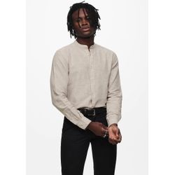 Only & Sons Male Hemd ONSCAIDEN Leinen Hemd | Shirt - Bild 6