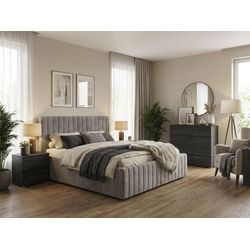 Polsterbett Beckley beige Maße (cm): B: 201 H: 112 - Höffner - Image 4