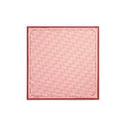 Tommy Hilfiger Damen Rot Seidenschal "Tmonogram Silk Square", Rosa (Autumn ), Web, Seide, Gemustert, Modetücher, Regular Fit Mit Monogramprint