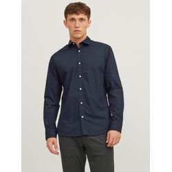 Jack & Jones Bleu Langarmshirt Joe Plain - Bild 3