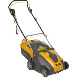 Giallo Elektro-Vertikutierer Stiga Garden "Sv 415 E", Gelb, B:54,3Cm H:106,4Cm T:121,5Cm, Vertikutierer, 2-In-1: Vertikutierer Und Rasenlüfter