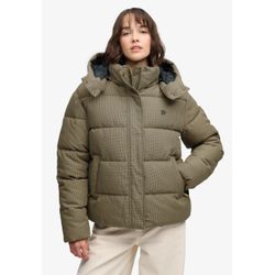 Superdry Marron Karierte Damenjacke Premium - Bild 3