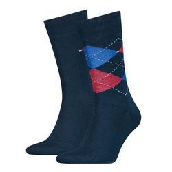 Tommy Hilfiger Herren Dunkelblau Lange Socken 43_46 - Bild 12