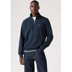 Levis, Herren, Pullover, Sweatshirt Casual Bequem sitzend ORIGINAL HM 1/4 ZIP, Blau, (XL) - Bild 7