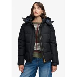 VAN GRAAF Superdry Damen Schwarz Steppjacke Extra Groß - Bild 3
