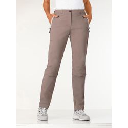Sheego Damen Taupe Zip-Off-Hose - Bild 4