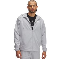 Under Armour Herren Grau Rival Trainingsjacke - Image 3