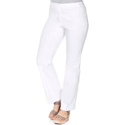 Sheego Damen Weiß Bengalinhose - Bild 4
