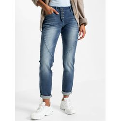 Inspirationen Damen Blau Stone Washed Bequeme Jeans 1 Stk. von Baur - Bild 5