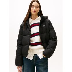 Tommy Jeans Damen Schwarz Winterjacke Dw0dw21625 Regular Fit - Bild 2
