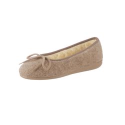 Beige Hausschuh - Bild 4