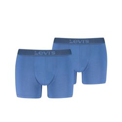 VAN GRAAF Levi's Herren Blau Boxershorts Im 2Er-Pack Baumwolle Extra Groß - Image 4