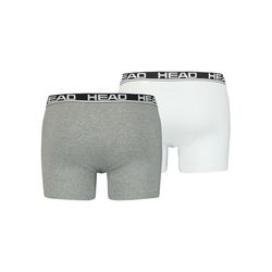 Head Herren Grau Boxer "Head Basic Boxer 2P", Gr. M, ( Combo), Obermaterial: 95% Baumwolle, 5% Elasthan, Unifarben, Körpernah, Unterhosen, Mit... - Bild 5