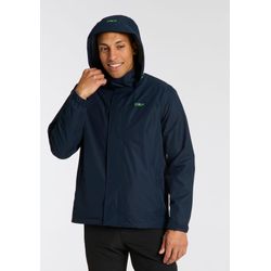 Cmp Herren Dunkelblau Regenjacke Gr. 46, Blau (Marine), Obermaterial: 100% Polyester. Futter: 100% Polyester, Mit Verstellbarem Klettverschluss, Jacken Rege... - Bild 5