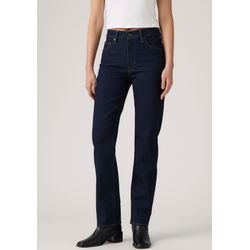 Levi's Damen Blu Slim-Fit-Jeans "722 High Rise Slim", Gr. 29, Länge 31, True Blau Rinse, Denim/Jeans, Obermaterial: 51% Baumwolle, 37% Lyocell, 7% Pol... - Bild 3
