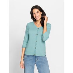 Mint 3/4-Arm-Pullover - Bild 4