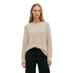 Marc O'polo Damen Beige Rundhals-Pullover Mit Langen Ärmeln Für - Bild 9