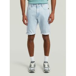 G-Star Raw Herren Blau Shorts G-Star "Mosa Short", Gr. 36, (Beached Faded Galena), Obermaterial: 95% Baumwolle, 5% Baumwolle, Hosen Shorts - Bild 3