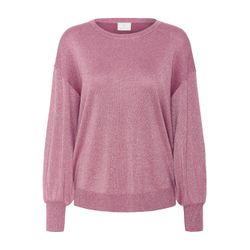 VAN GRAAF Kaffe Damen Rosa Strickpullover Karegina Viskose Klein - Bild 3