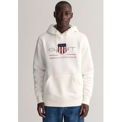 Gant Herren Eggshell Archive Shield Hoodie (Xxl) - Bild 5