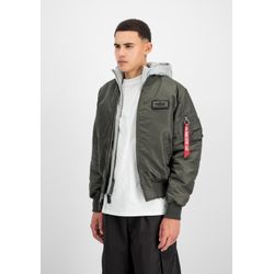 Alpha Industries Grau Bomber Slim Fit Ma-1 D-Tec - Bild 3