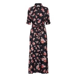 Kaffe Damen Schwarz Langes Kleid, Velana - Bild 6