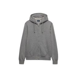 Superdry, Herren, Pullover, Sweatjacke Casual Bequem sitzend Essential SDCO Logo Ziphood, Grau, (L) - Bild 6