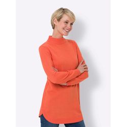 Sheego Damen Orange Pullover - Bild 3