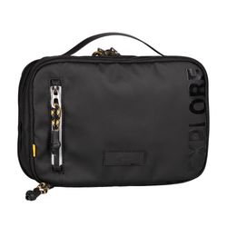 Camel Active Damen Schwarz Kulturbeutel "Explore" Kosmetiktasche Mit Reflektierende Reißverschlüsse von Baur - Bild 5