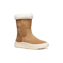Geox Mädchen Braun Stiefel J Laquinny Wpf J56nfb 00022 C6627 32 - Bild 4