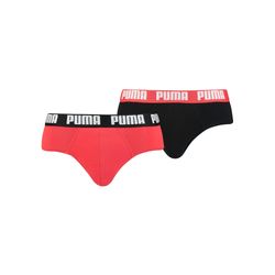 PUMA Briefs (2-Pack) Men, Clothing, Red/Black, 2 - Bild 4