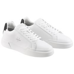 Calvin Klein Herren Weiß Sneakers Chunky Cupsole Laceup Lth Ym0ym01344 - Bild 2