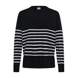 Kaffe, Damen, Pullover, Limone Knit, Weiss, Schwarz, (XS) - Bild 5