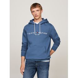 Tommy Hilfiger, Herren, Pullover, Tommy Logo Hoody, Blau, (M) - Bild 5