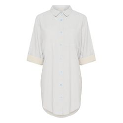 Kaffe Damen Blanc Langes Hemd Naya - Bild 5