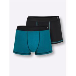 Wäschepur Men Herren Pants Aquapetrol + Schwarz, Größe 7 - Bild 3
