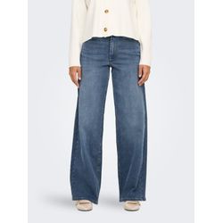 ONLY Damen Onlmadison Icon Hw Wide DNM Cro300 Noos Female Jeans mit Weitem Bein Onlmadison Hohe Taille Weiter Beinschnitt Jeans - Bild 5