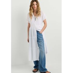 Pepe Jeans Damen Blusenkleider Beige Gr. Extra Groß - Bild 4