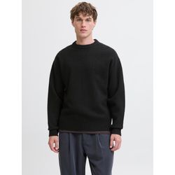 Jack & Jones Herren Schwarz Rundhalspullover "Jjesoho Ollie Knit Crew Neck Sn", Gr. Xxl, Strick, Obermaterial: 51% Polyester, 41% Polyacryl, 5% W... - Bild 5